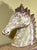 Mid -20th Century Terracotta Horse Head 19” W X 19”w X 8”d For Sale - Image 14 of 18