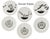 Modern Mid 20th Century Lynn Bogue Hunt "Game Bird" Porcelain Plates, Service for 6 For Sale - Image 3 of 6