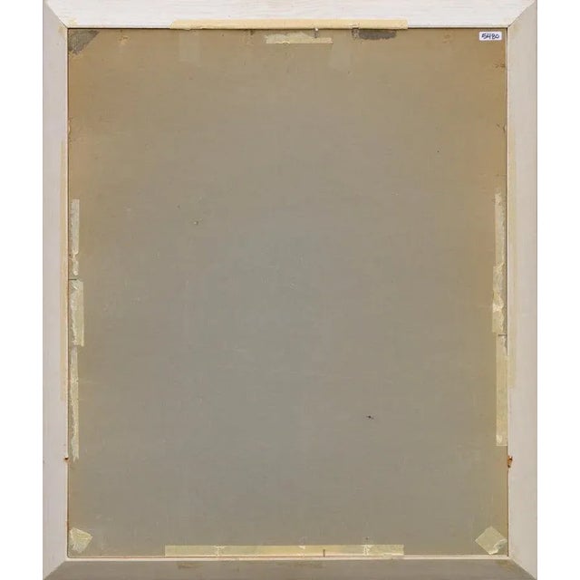 Mid 19th Century Joseph Yeager Amaryllis Blossom Watercolor Circa 1940-1950 For Sale - Image 5 of 6