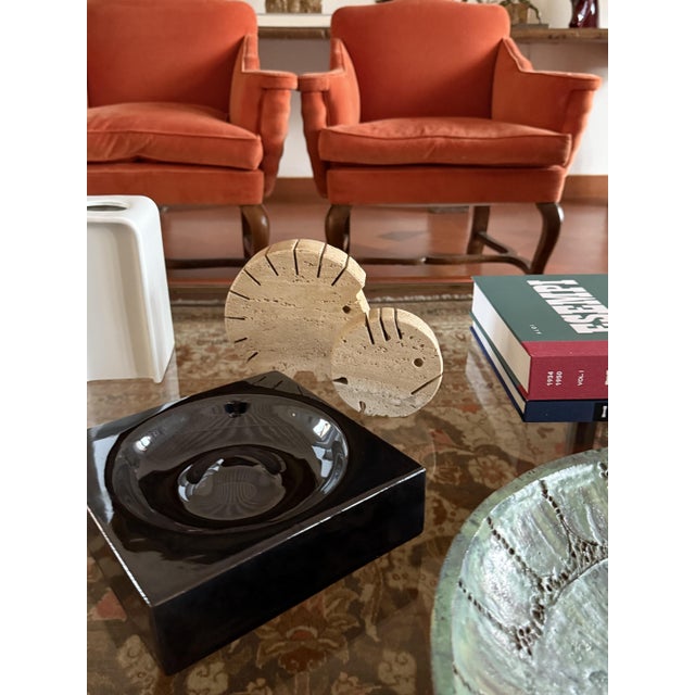 1970s Travertine Figures Porcupine and Fish by Fratelli Mannelli, Italy, 1970s, Set of 2 For Sale - Image 5 of 15