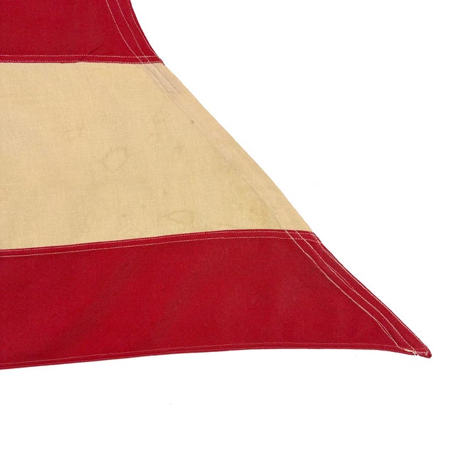 Vintage Sewn Cotton State Flag of Ohio For Sale In Los Angeles - Image 6 of 6