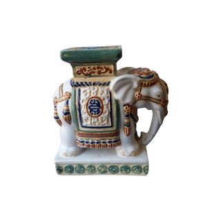 Ceramic Elephant Statue For Sale