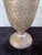 Vintage Hand-Engraved Brass Vase With Floral Motifs, Middle Eastern / Indian Style 11.5” For Sale - Image 4 of 9