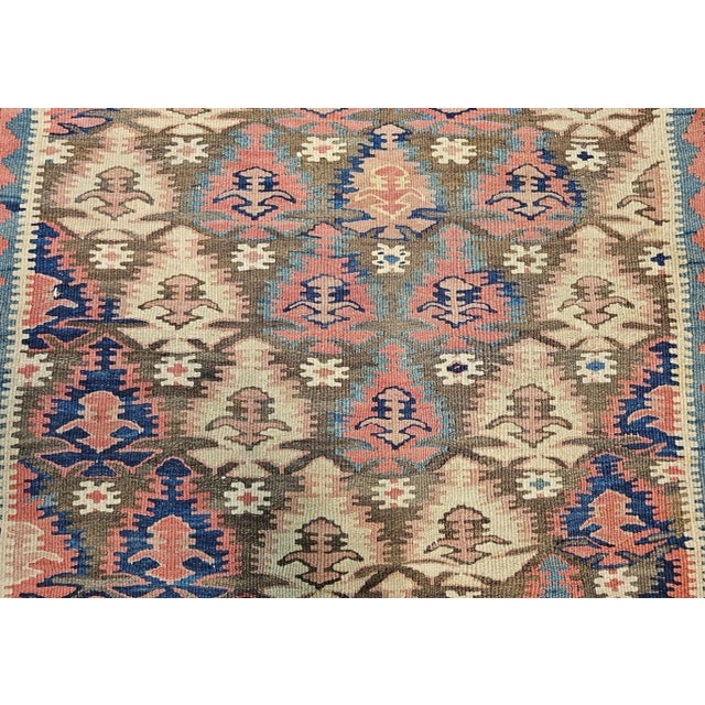Early 20th Century Kilim Rug For Sale - Image 9 of 12