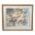 Large Framed Artwork by Artist Jane Bazinet For Sale