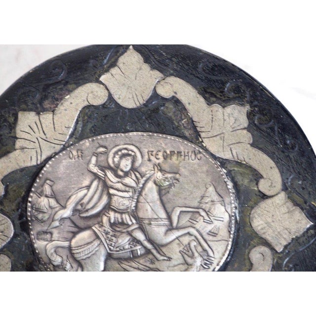 19th Century Silver and Lacquer Box For Sale - Image 3 of 10