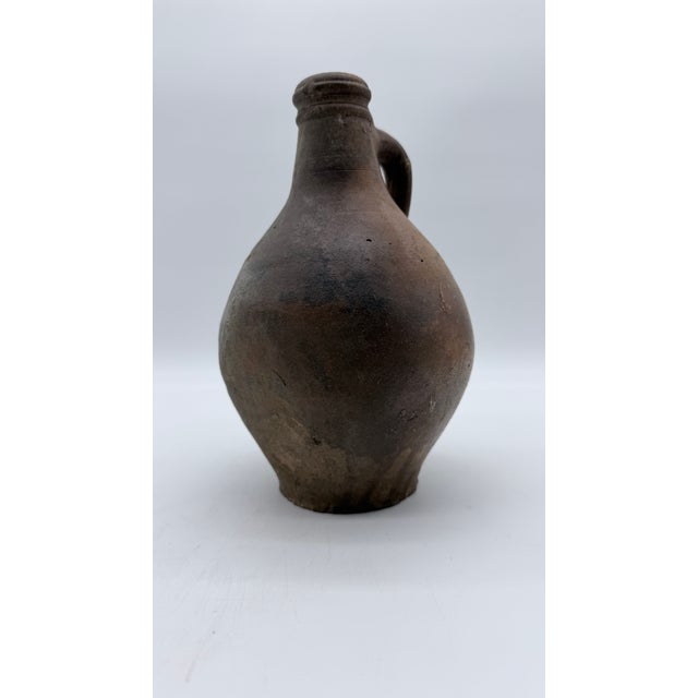 17th-Century German Bartmann (Bellarmine) Stoneware Jug — Excavated at the World Trade Center Site, New York City For Sale - Image 11 of 16