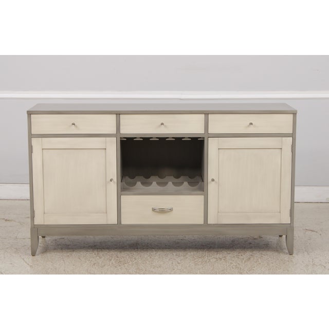Traditional Henkel Harris Model #467 Paint Decorated Bar Server For Sale - Image 3 of 18