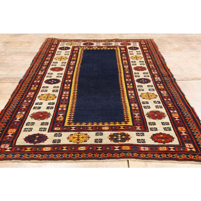 Late 19th Century Caucasian Kazak Rug, 03'08 X 06'01 For Sale - Image 9 of 10