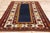 Late 19th Century Caucasian Kazak Rug, 03'08 X 06'01 For Sale - Image 9 of 10