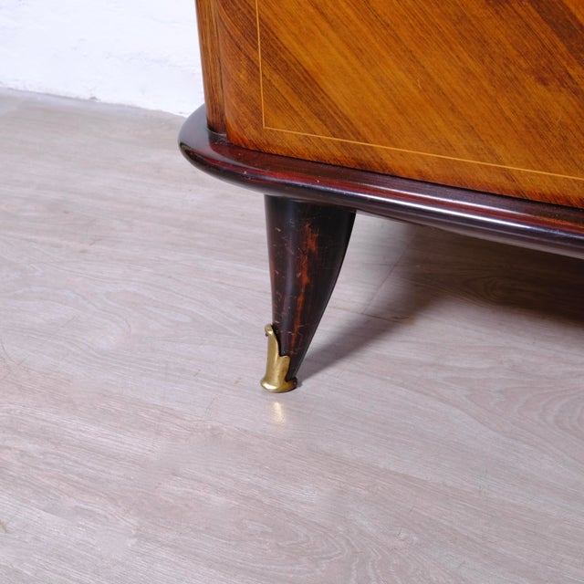 Vintage Italian Como Chest of Drawers, 1950s For Sale - Image 11 of 18