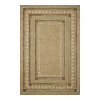 Chris Loves Julia x Loloi Alfie Green / Natural 2'-6" x 9'-9" Runner Rug For Sale