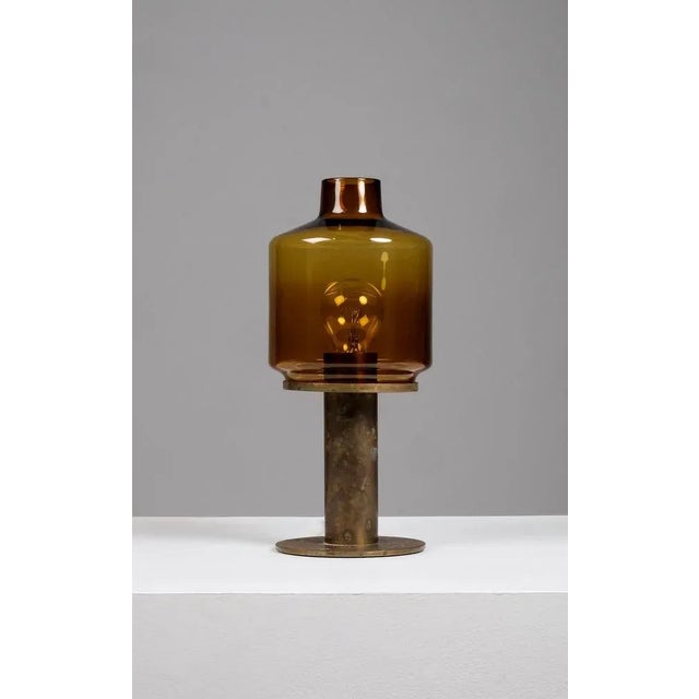 Model B-102 Brass Table Lamp by Hans-Agne Jakobsson, 1960s For Sale - Image 3 of 8
