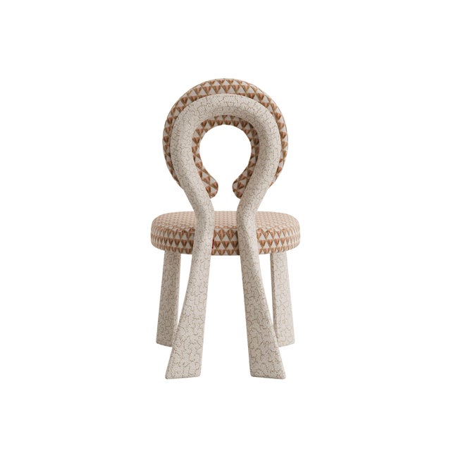 Not Yet Made - Made To Order Mary Dining Chair with Upholstered Legs by Ottiu For Sale - Image 5 of 12