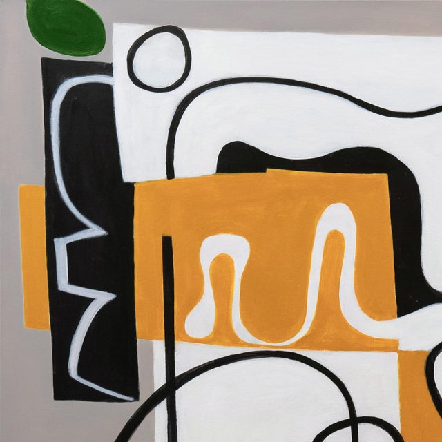 'Palm Desert Abstract' by Gary Janis, 2024, Large Framed Biomorphic Abstract, Automatism For Sale - Image 4 of 9
