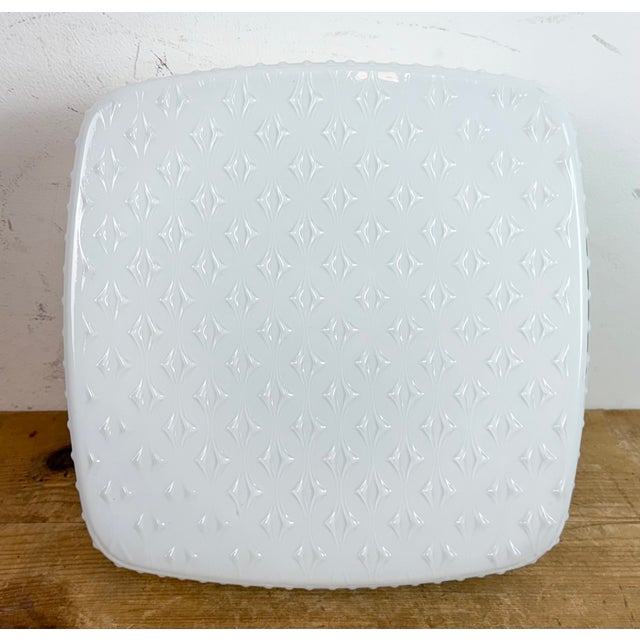 Vintage Wall Light in Milk Glass, 1970s For Sale - Image 6 of 15