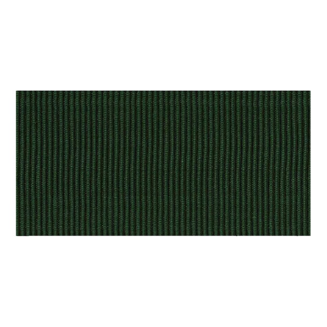 Schumacher Wide Faille Tape in Emerald For Sale