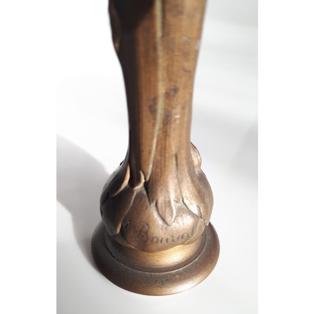 Ophelia in Gilt Bronze by Maurice Bouval, 1890s For Sale - Image 14 of 16