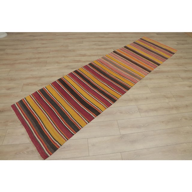 Size: 2.9 x 10.6 ft (87 x 320 cm) 34 x 126 inches Color: Black, Orange, Red, Yellow, White Material: 100% Hand Spun...