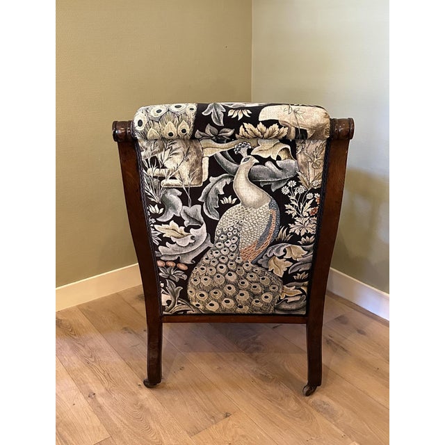 19th Century Victorian Lounge Chair, 1890s For Sale - Image 5 of 10
