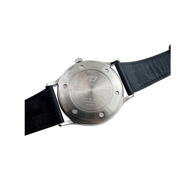 Early 21st Century Bunkyo Tokyo Stainless Steel Automatic Salmon Dial Watch For Sale In New York - Image 6 of 10