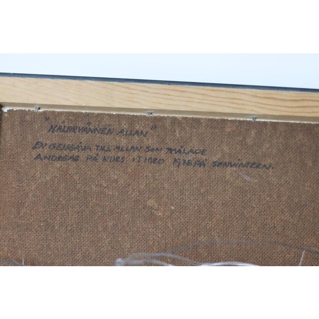 Tara Bjurström, Artist, 1978, Oil, Framed For Sale - Image 4 of 11