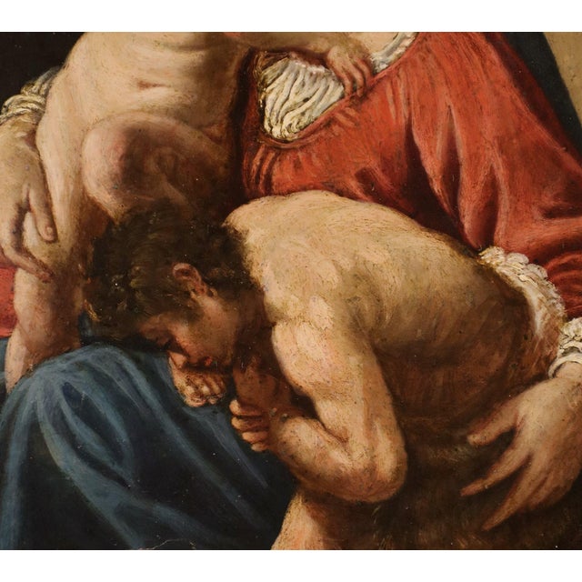 After Antonio Molinari, Madonna, 1600s-1700s, Oil Painting, Framed For Sale - Image 11 of 15