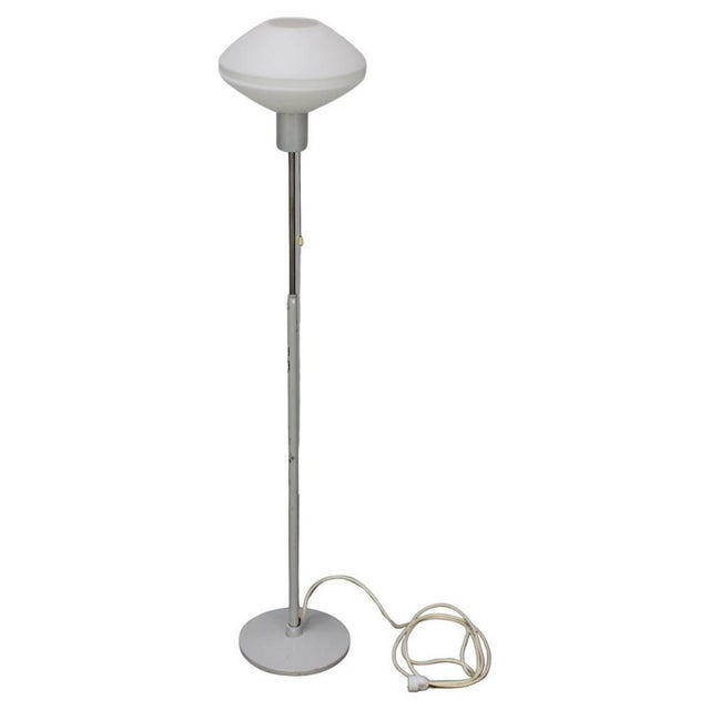 - Mid-Century Floor Lamp by Kamenický Šenov, 1970, Czechoslovakia, - made of Metal and Glass, - shows signs of wear and...
