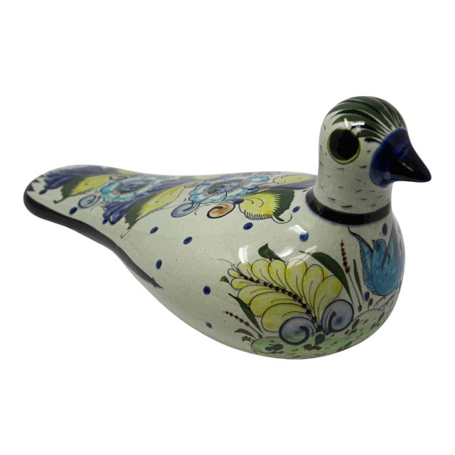 工芸品 Tonala pottery bird mexican-tonala-pottery-hand-