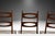 Midcentury Dining Chairs in Style of Kent Coffey Perspecta Cats Eye For Sale In Baltimore - Image 6 of 12