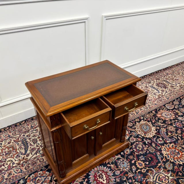 Classic English Office Cabinet File Cabinet For Sale - Image 9 of 11