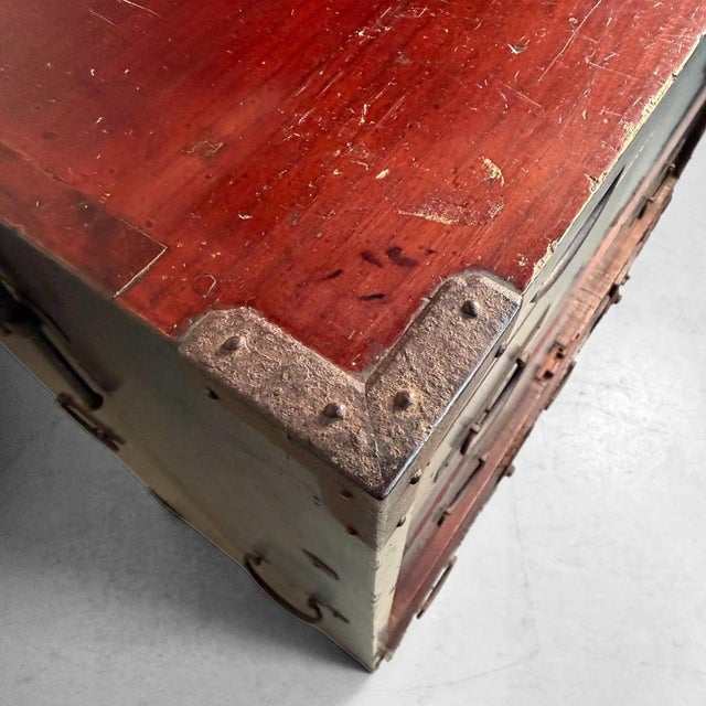 Black Antique Japanese Tansu Storage Cabinet, 1900s For Sale - Image 8 of 18