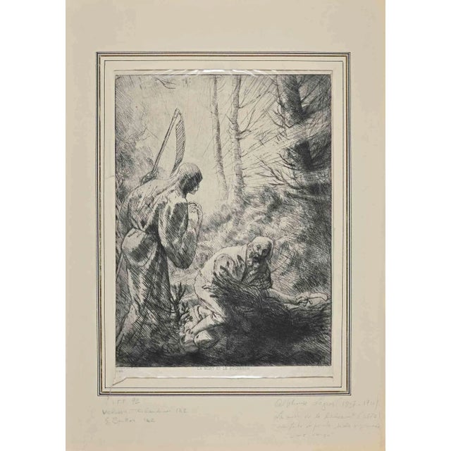 Death and the Lumberjack is an original artwork realized by Alphonse Legros (1837-1911) in 1876. The original work is...