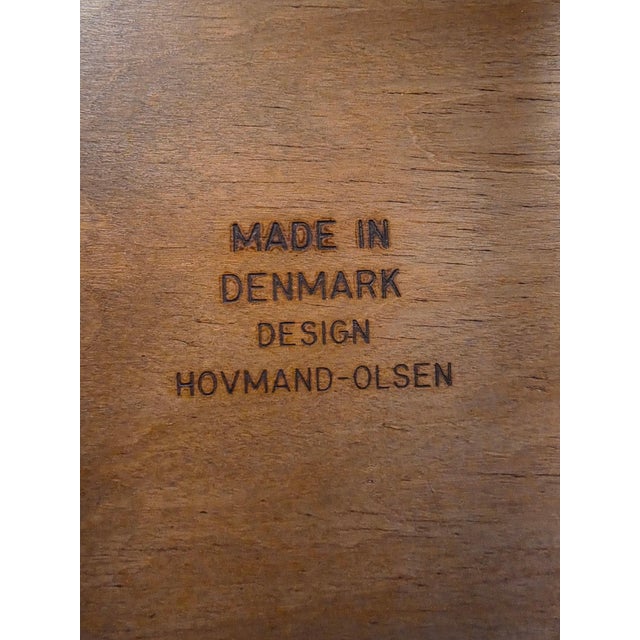 Circa 1960's Hovand-Olsen for Jutex Furniture Danish Armchairs, Pair For Sale - Image 12 of 12