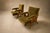 José Zanine Caldas Pair of Brazilian Modern Armchairs in Pau Marfim & Olive Mohair, Brazil, 1950s For Sale - Image 17 of 18