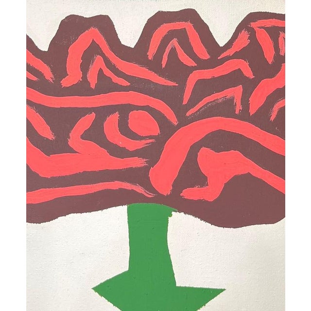 1990s Alexandre Schaller, Love Letter, Acrylic on Canvas, 1995 For Sale - Image 5 of 9