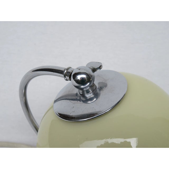 Austrian Art Deco Bedside Lamps in Chrome, Set of 2 For Sale - Image 9 of 17