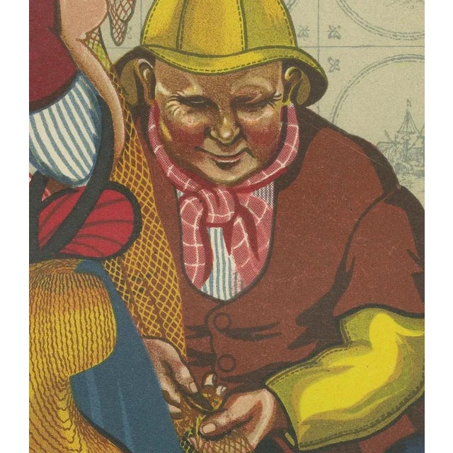 Scheveningen Fisherwomen with Shell Hat and Shawl Cape, 1932, Paper For Sale - Image 4 of 10