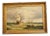 A. Hess, Victorian Seascape with Maritime Galleon Ship, 1980s, Oil Painting, Framed For Sale
