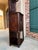 Antique French Breton Hall Cabinet Tall Narrow Carved Crown Bookcase C1880 For Sale - Image 18 of 18