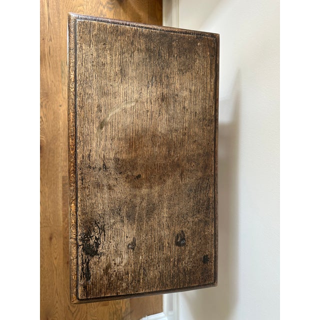 Wood 18th Century Oak Joint Stool For Sale - Image 7 of 11