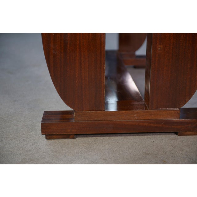 Art Deco Table in the style of Jules Leleu, 1930s For Sale - Image 10 of 12