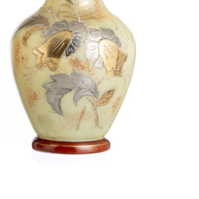 19th Century Glass and Crystal Opaline Jugs, Set of 2 For Sale - Image 5 of 6