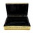 Vintage Mid-Century Burmese Black & Gold Shwe Zawa Lacquer Chinthe Box For Sale In Los Angeles - Image 6 of 8