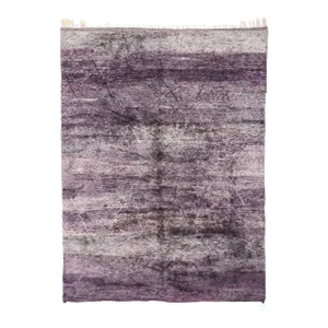 Late 20th Century Late 20th Century Vintage Berber Moroccan Rug - 10'04 x 13'07