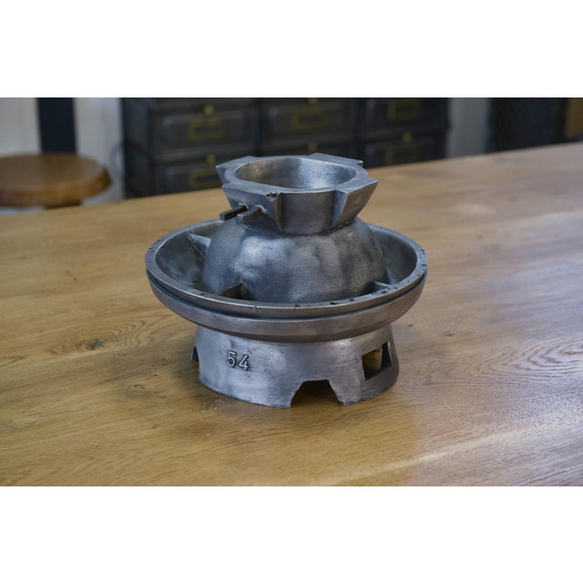 Cast Aluminum Hat Mold Jalard in Caussade, 1950s, in Very Good conditions. Designed 1950 to 1959