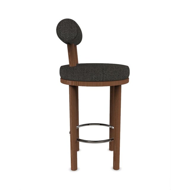 Contemporary modern moca bar chair in fabric by studio rig for collector studio a chair that mixes both modern and...