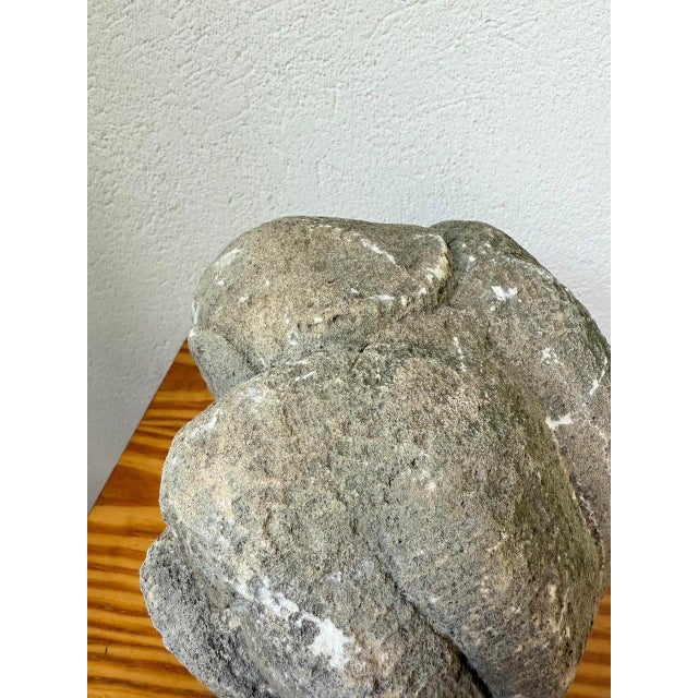 Stone Sculpture of a Man, 1960s For Sale - Image 15 of 18