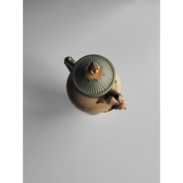 Blush Ivory Pot Pourri Vase from Royal Worcester, 1898 For Sale - Image 4 of 8