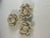 American Neiman Marcus Flower Votives- Set of 3 For Sale - Image 3 of 6
